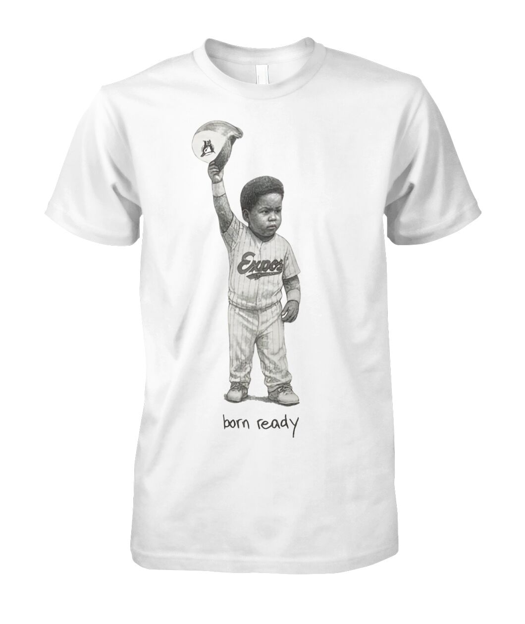 Sleek Young Vladimir Guerrero Jr Born Ready Shirt that complements both casual and streetwear styles.