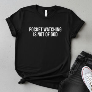 pocket watching is not of GOD Shirt brings a fresh edge to your everyday outfit.