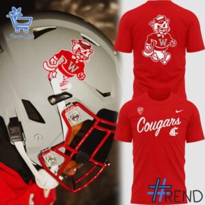 Unique 4 2025 Cougars Retro Logo Washington State Football Hoodie with creative flair and lasting comfort.