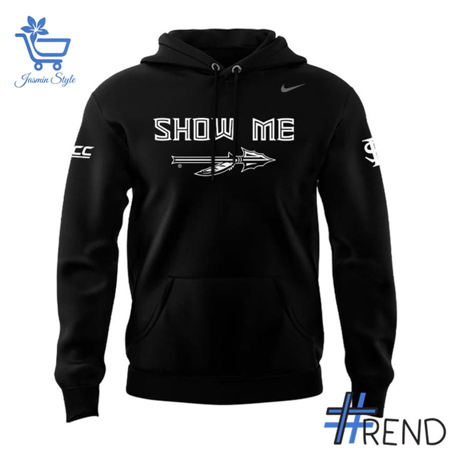 2 2025 Show Me Florida State Seminoles Hoodie apparel showcasing premium design and modern streetwear style.