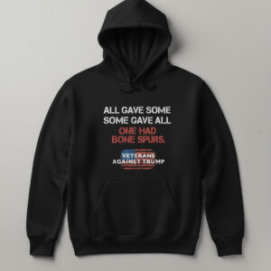 All Gave Some Some Gave All Veterans Against Trump Shirt 3 apparel showcasing premium design and modern streetwear style.