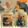 Unique 1 BC Lions Godzilla Hoodie with creative flair and lasting comfort.