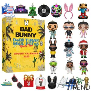 1 Bad Bunny 2025 Advent Calendar featuring a creative design and premium craftsmanship.