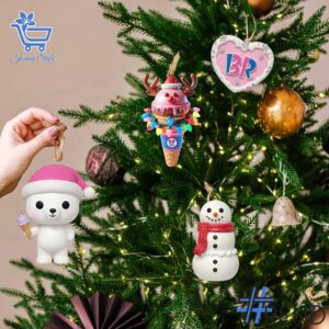 Holiday 2 Baskin Robbins Christmas Advent Calendar 2025 with premium acrylic ornaments.