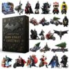Holiday 1 Batman Christmas Advent Calendar 2025 with premium acrylic ornaments.