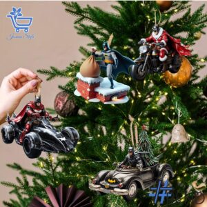 Holiday 2 Batman Christmas Advent Calendar 2025 with premium acrylic ornaments.