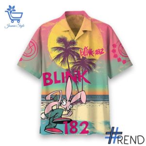 2 Blink 182 Hawaiian Shirt apparel showcasing premium design and modern streetwear style.