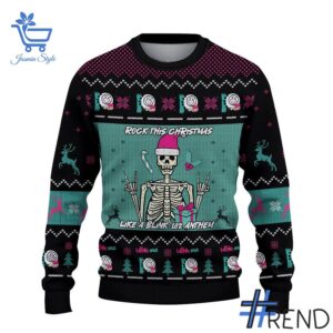 2 Blink 182 Rock This Christmas Sweater featuring a creative design and premium craftsmanship.
