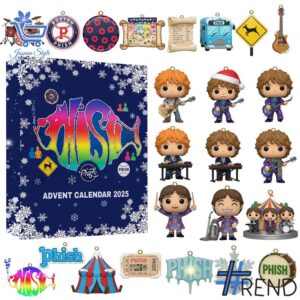 1 Boston Phish 2025 Advent Calendar featuring a creative design and premium craftsmanship.