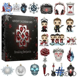 1 Breaking Benjamin 2025 Advent Calendar featuring a creative design and premium craftsmanship.