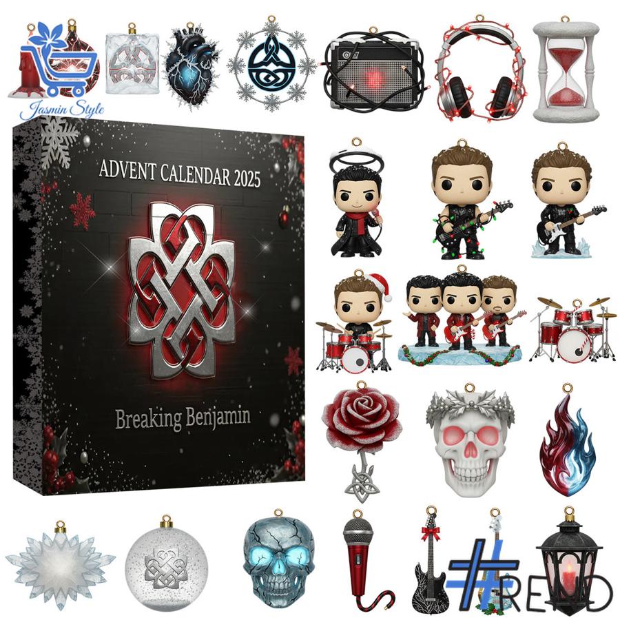 1 Breaking Benjamin 2025 Advent Calendar featuring a creative design and premium craftsmanship.