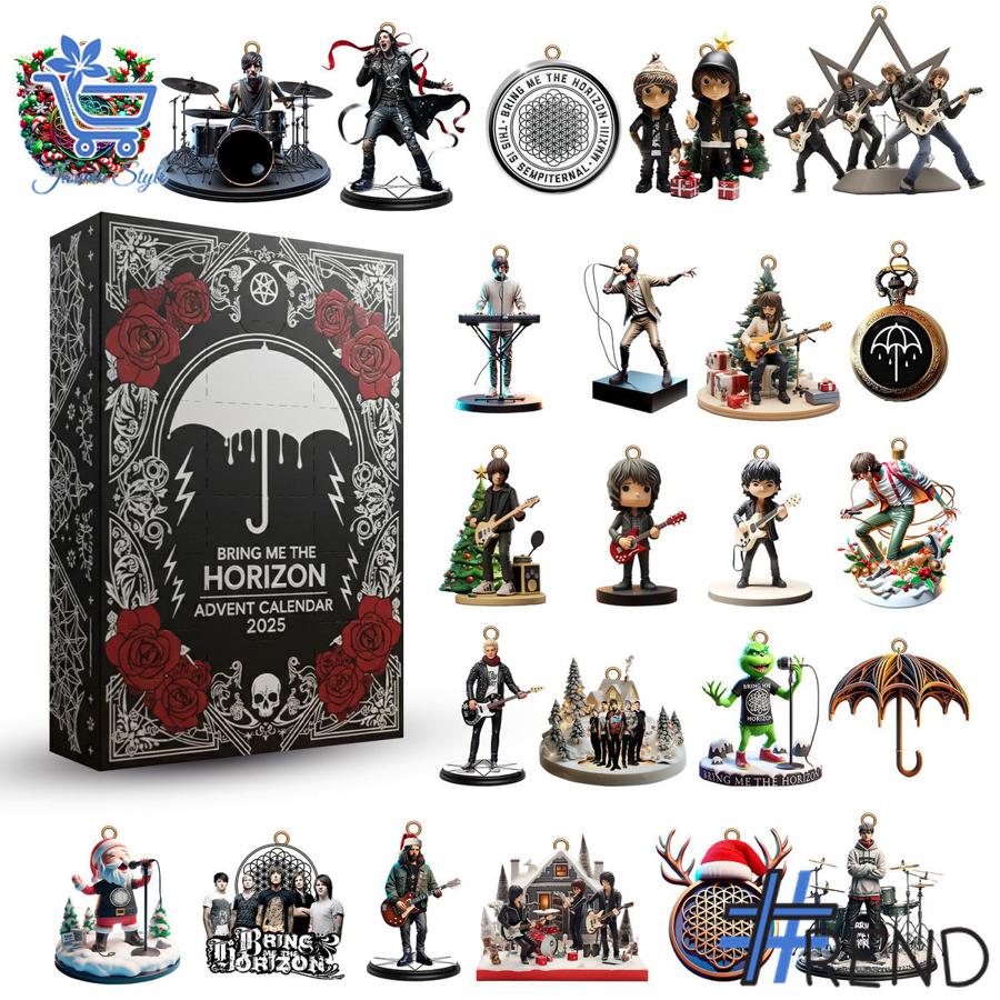 1 Bring Me The Horizon 2025 Advent Calendar featuring a creative design and premium craftsmanship.