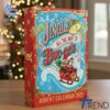 Festive 2 Buc ee's Christmas Advent Calendar 2025 featuring a calendar box and 24 acrylic Christmas ornaments.