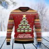Unique 1 Bus Merry Christmas Tree Christmas Sweater with creative flair and lasting comfort.