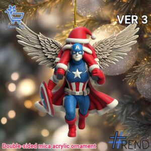 Unique 1 Captain America Christmas Ornament 3 with creative flair and lasting comfort.