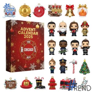 1 Chicago Fire Department 2025 Advent Calendar featuring a creative design and premium craftsmanship.