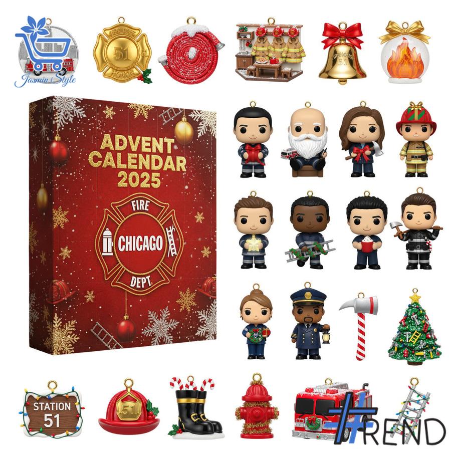 1 Chicago Fire Department 2025 Advent Calendar featuring a creative design and premium craftsmanship.