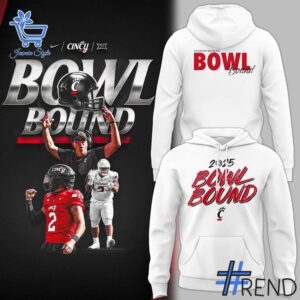 Sleek 2 Cincinnati Bearcats Bowl Bound Shirt with bold design accents and flawless fit.