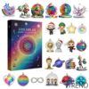 Holiday 1 Coldplay band Christmas Advent Calendar 2025 with premium acrylic ornaments.