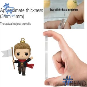 Holiday 3 Coldplay band Christmas Advent Calendar 2025 with premium acrylic ornaments.