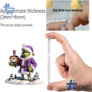 Holiday 3 Crown Royal Advent Calendar 2025 with premium acrylic ornaments.