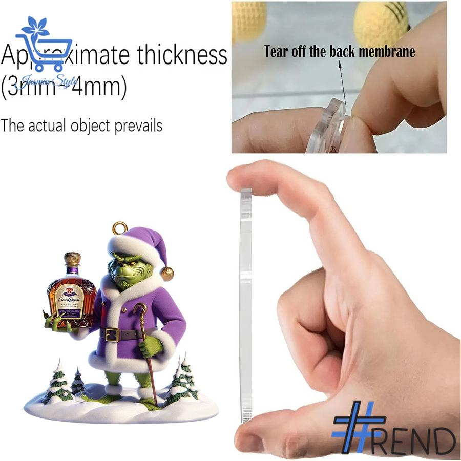 Holiday 3 Crown Royal Advent Calendar 2025 with premium acrylic ornaments.