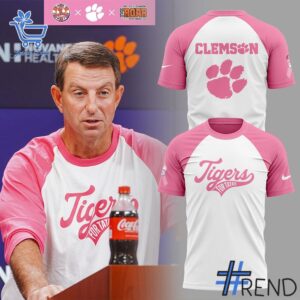 Unique 2 Dabo Swinney Clemson Tigers Prevents breast cancer 2025 Hoodie with creative flair and lasting comfort.