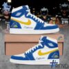 Sleek 1 Delaware Fightin' Blue Hens Air Jordan 1 with bold design accents and flawless fit.