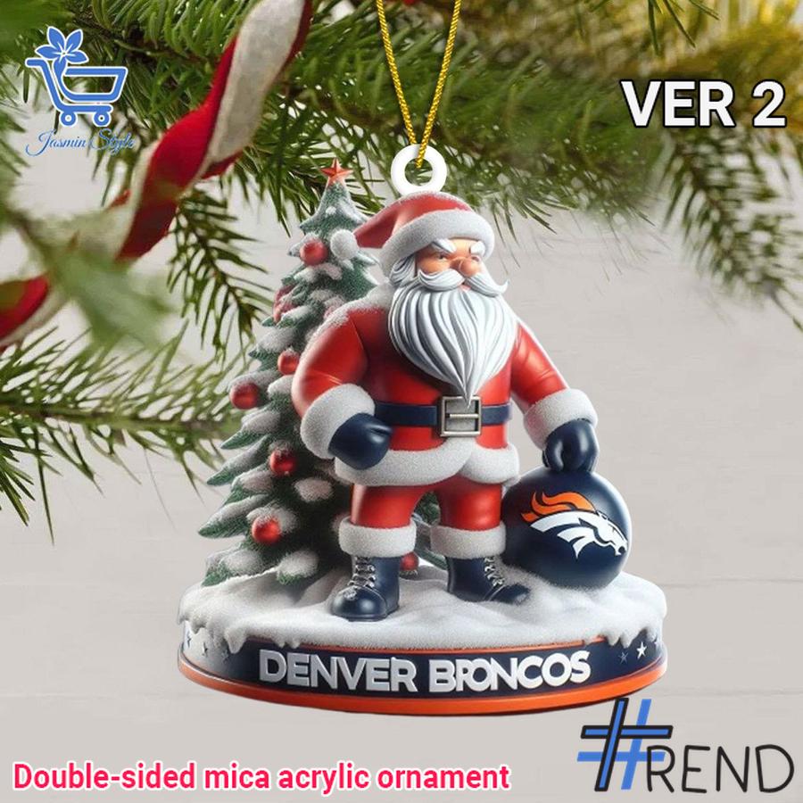 Unique 1 Denver Broncos Christmas Ornament 2 with creative flair and lasting comfort.