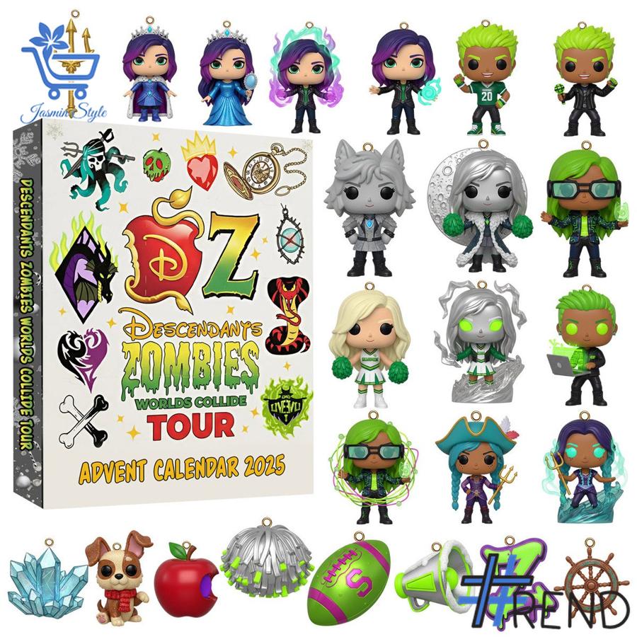 1 Descendant Zombie 2025 Advent Calendar featuring a creative design and premium craftsmanship.