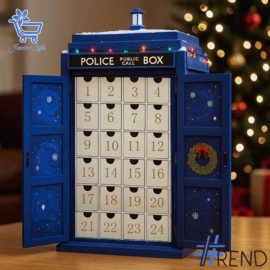 Holiday 2 Doctor Who Advent Calendar 2025 with premium acrylic ornaments.