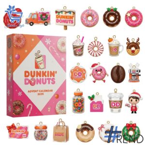 1 Dunkin' Donuts 2025 Advent Calendar featuring a creative design and premium craftsmanship.