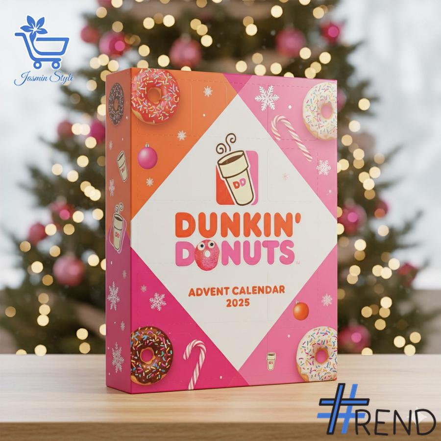 2 Dunkin' Donuts 2025 Advent Calendar featuring a creative design and premium craftsmanship.