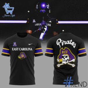 Sleek 1 ECU Football Night of The Boneyard 2025 Combo Shirt with bold design accents and flawless fit.