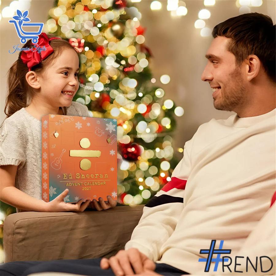 3 Ed Sheeran 2025 Advent Calendar featuring a creative design and premium craftsmanship.