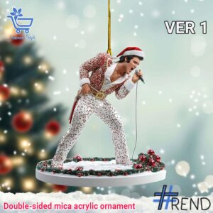 Unique 1 Elvis Presley Christmas Ornament 1 with creative flair and lasting comfort.