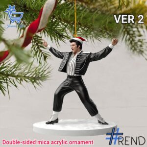 Unique 1 Elvis Presley Christmas Ornament 2 with creative flair and lasting comfort.