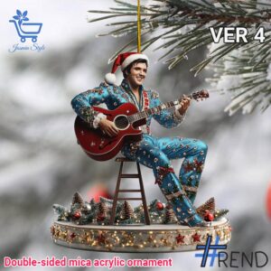 Unique 1 Elvis Presley Christmas Ornament 4 with creative flair and lasting comfort.