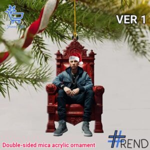Unique 1 Eminem Christmas Ornament 1 with creative flair and lasting comfort.