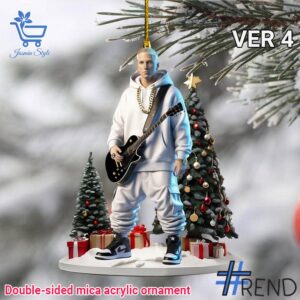 Unique 1 Eminem Christmas Ornament 4 with creative flair and lasting comfort.