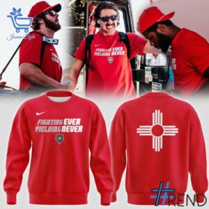 Unique 2 Fighting Ever Yielding Never New Mexico Lobos Shirt with creative flair and lasting comfort.