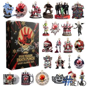 1 Five Finger Death Punch 2025 Advent Calendar featuring a creative design and premium craftsmanship.