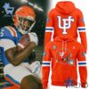 Sleek 1 Florida Gators Football Orange 1960s Throwback Hoodie with bold design accents and flawless fit.