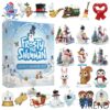 Holiday 1 Frosty The Snowman Advent Calendar 2025 with premium acrylic ornaments.