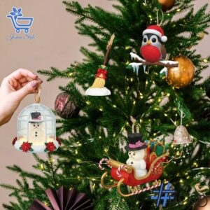 Holiday 2 Frosty The Snowman Advent Calendar 2025 with premium acrylic ornaments.