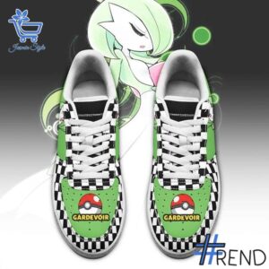 Unique 2 Gardevoir Checkerboard Nike Air Force 1 with creative flair and lasting comfort.