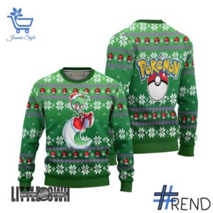 Sleek 1 Gardevoir Pokemon Christmas Sweater with bold design accents and flawless fit.