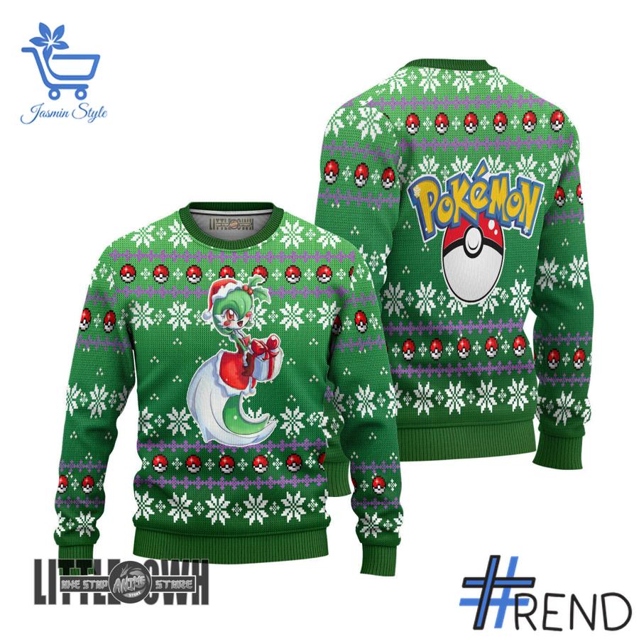 Sleek 1 Gardevoir Pokemon Christmas Sweater with bold design accents and flawless fit.