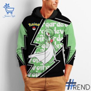 Unique 2 Gardevoir Pokemon Hoodie with creative flair and lasting comfort.