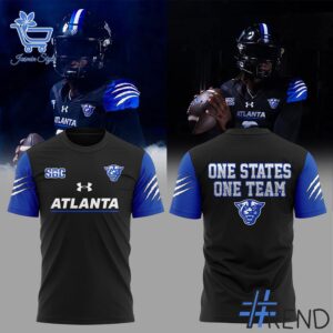 Sleek 1 Georgia State Football Back in black 2025 Shirt with bold design accents and flawless fit.